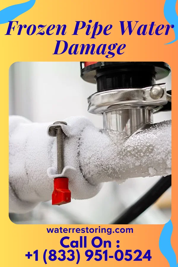 Frozen Pipe Water Damage in Benton Heights, MI